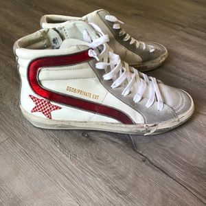 Golden goose private edition high top sneakers